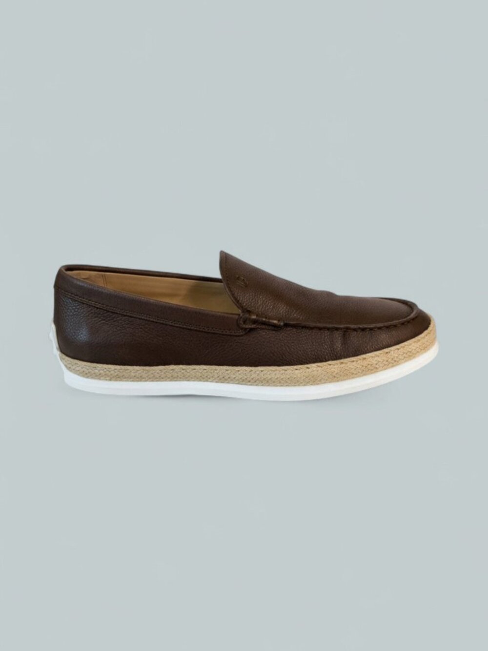 Men's Leather Loafers - Dark Brown